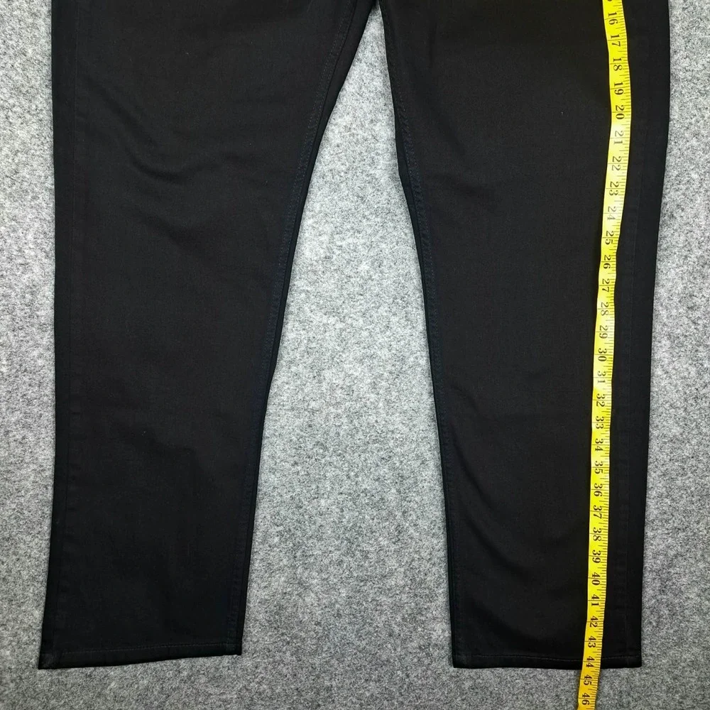 Levis 514 Straight Fit Jeans Stretch Jeans Black Size‎ 42X32 NEW
